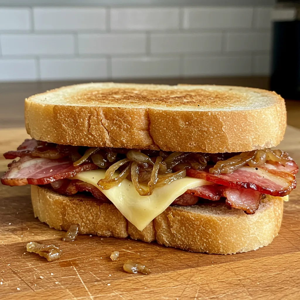 Best Bacon Sandwich with Caramelized Onions: A Savory Masterpiece - tertiary view